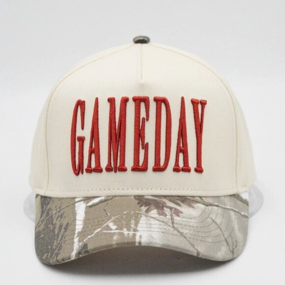Gameday Vintage Trucker Hat-Camo main image 4